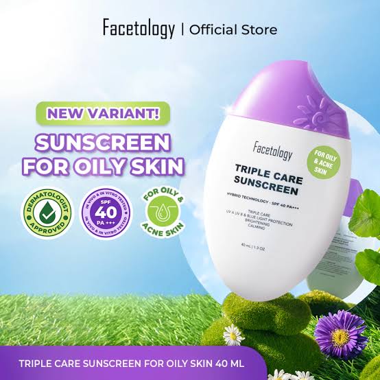 FACETOLOGY TRIPLE SUNSCREEN 30ML SPF40 PA+++