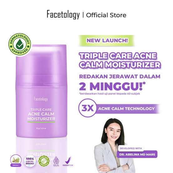 FACETOLOGY ACNE CALM MOISTURIZER 35GR