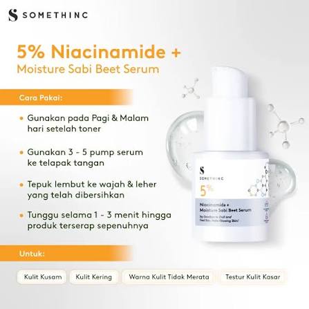 SOMETHINC 5% NIACINAMIDE + MOISTURE SABI BEET SERUM 20ML