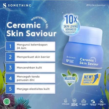 SOMETHINC CERAMIC SKIN SAVIOUR MOISTURIZER GEL 50G