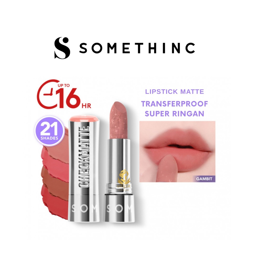 SOMETHINC CHECKMATTE TRANSFERPROOF LIPS 3.8G