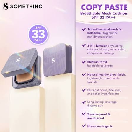 SOMETHINC COPY PASTE B CUSHION
