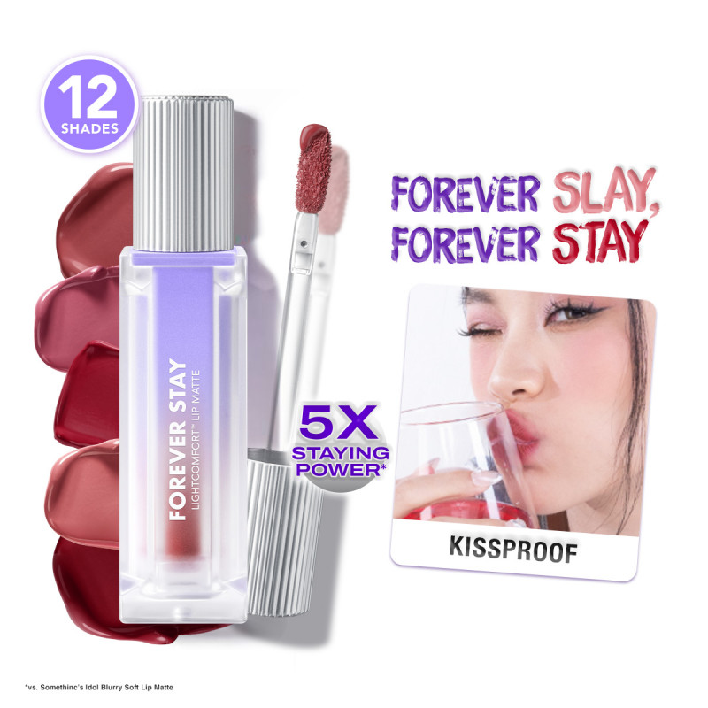 SOMETHINC FOREVER STAY LIGHTCOMPORT LIP MATTE