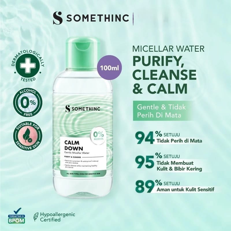 SOMETHINC GENTLE MICELLAR WATER 100ML CALM DOWN