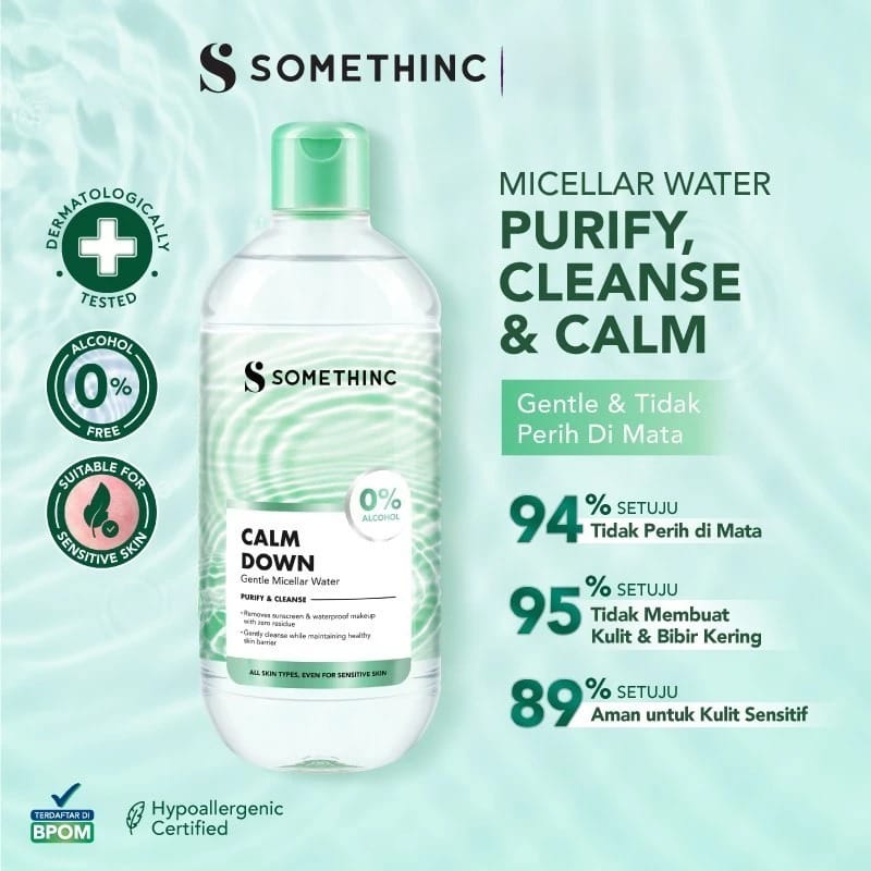 SOMETHINC GENTLE MICELLAR WATER 400ML CALM DOWN