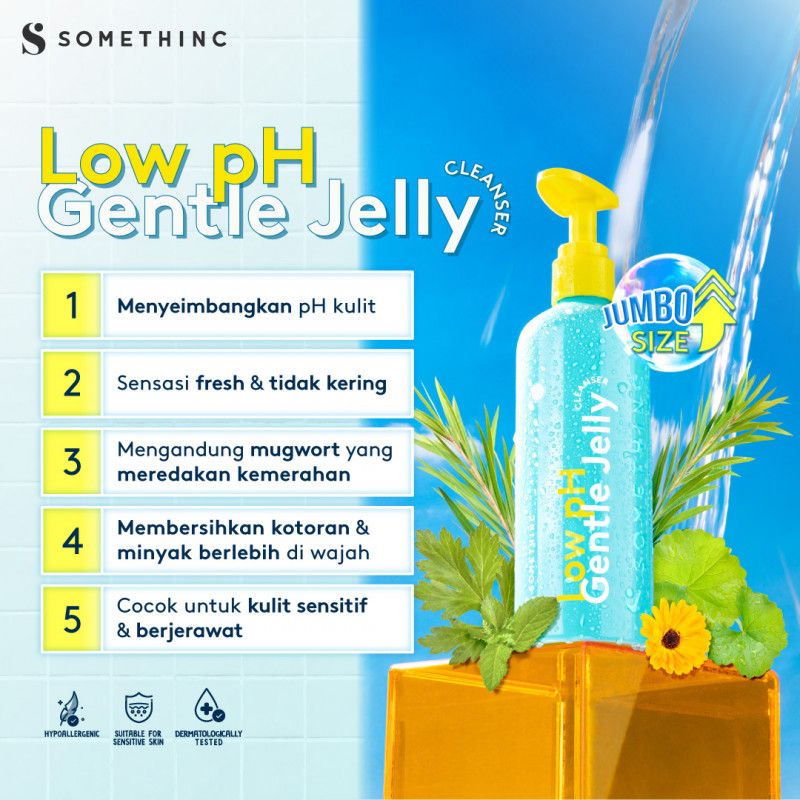 SOMETHINC LOW PH GENTLE JELLY CLEANSER 350G