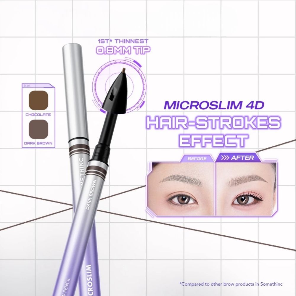 SOMETHINC MICROSLIM 4D EYEBROW PENCIL