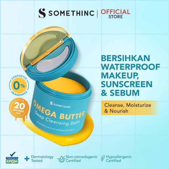 SOMETHINC OMEGA BUTTER DEEP CLEANSING BALM 80G