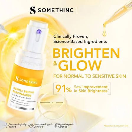 SOMETHINC SERUM 20ML GENTLE BRIGHT NIACINAMIDE (KUNING)