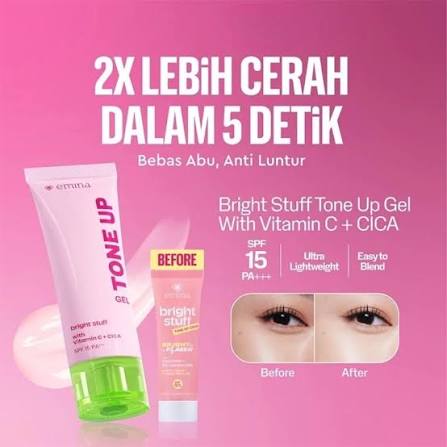 EMINA BRIGHT STUFF TONE UP GEL 20ML