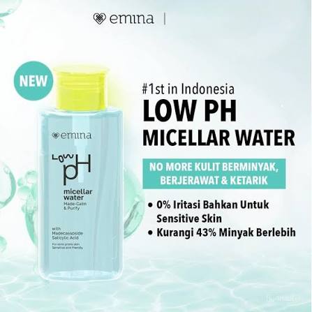 EMINA MICELLAR WATER 125ML MADE CALM & PURIFY