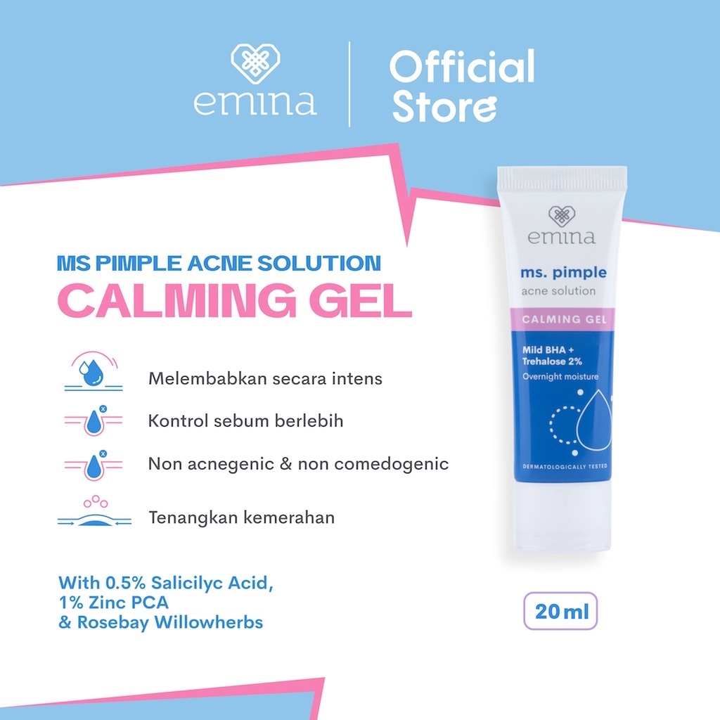 EMINA MS.PIMPLE ACNE CALMING GEL 20ML