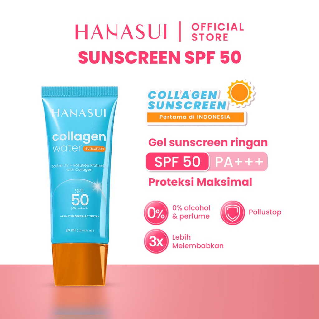 HANASUI COLLAGEN WATER SUNSCREEN SPF 50 PA +++ 30ML