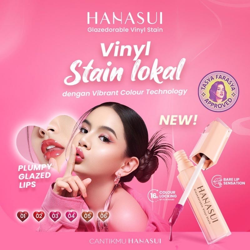 HANASUI LIP VINYL STAIN