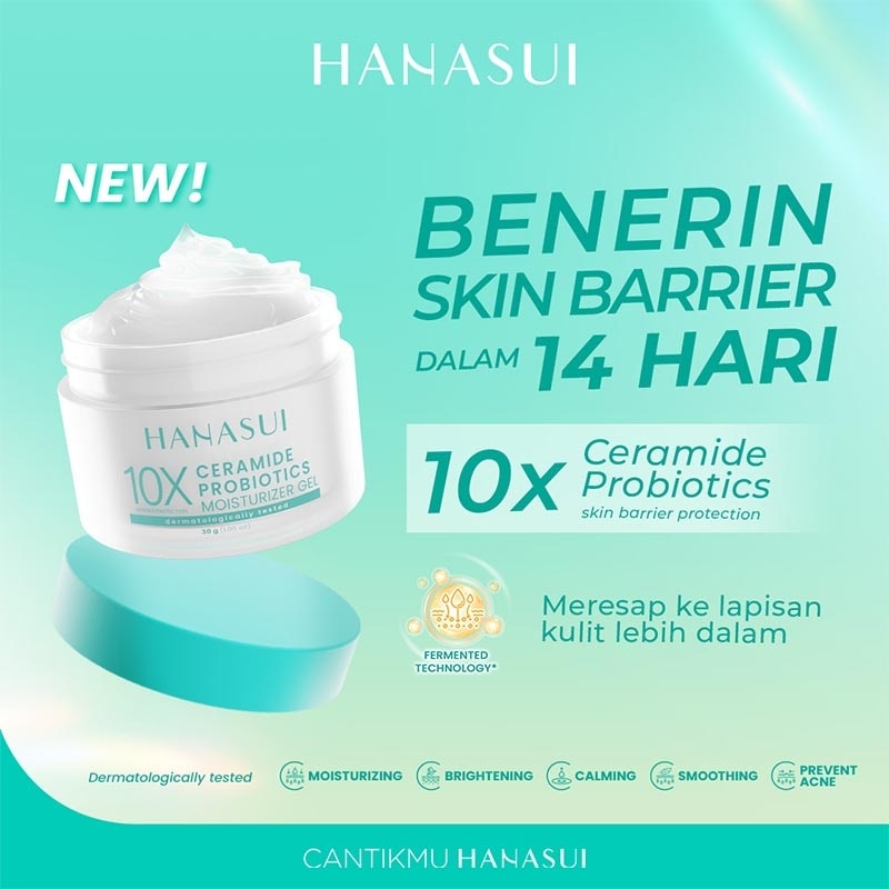 HANASUI MOIST GEL 30GR CERAMIDE PROBIOTICS