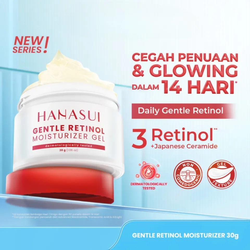 HANASUI MOIST GEL 30GR GENTLE RETINOL