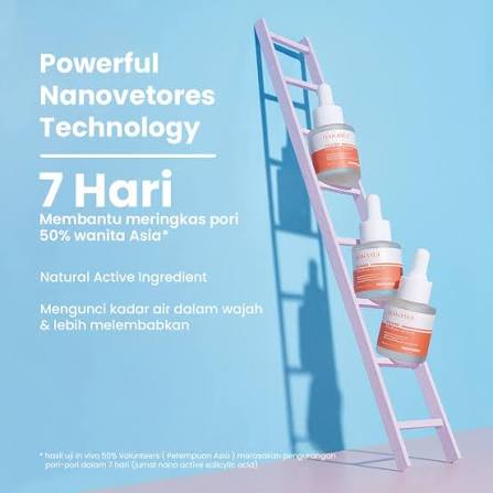 HANASUI POWER SERUM 20ML MINI PORE