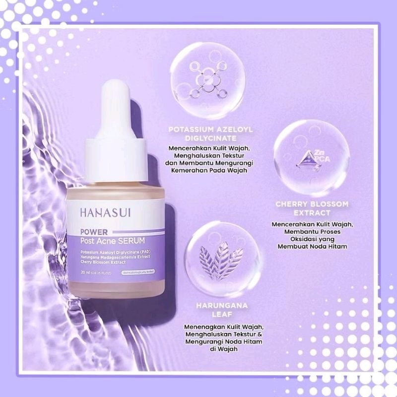 HANASUI POWER SERUM 20ML POST ACNE