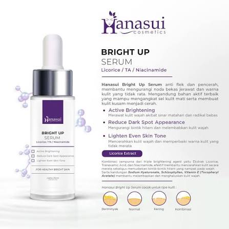 HANASUI SERUM 25ML BRIGHT UP