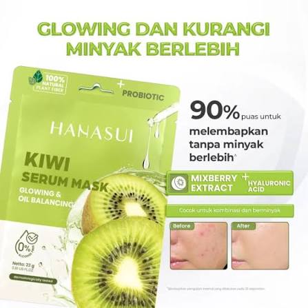 HANASUI SERUM MASK 23G KIWI