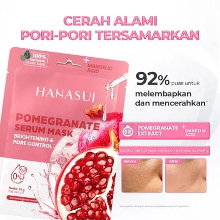 HANASUI SERUM MASK 23G POMEGRANATE