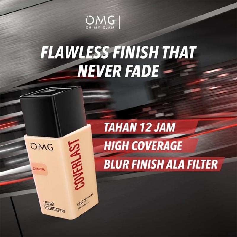 OMG COVERLAST LIQ FOUND 25ML