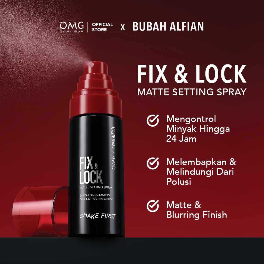 OMG FIX & LOCK MATTE SETTING SPRAY 60ML