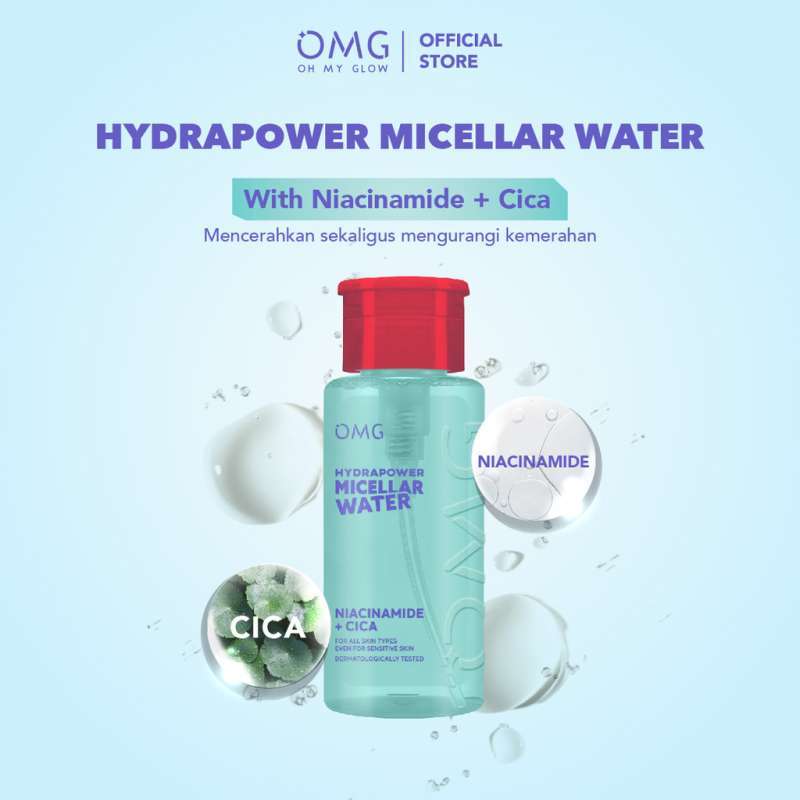 OMG MICELLAR WATER 300ML HYDRAPOWER