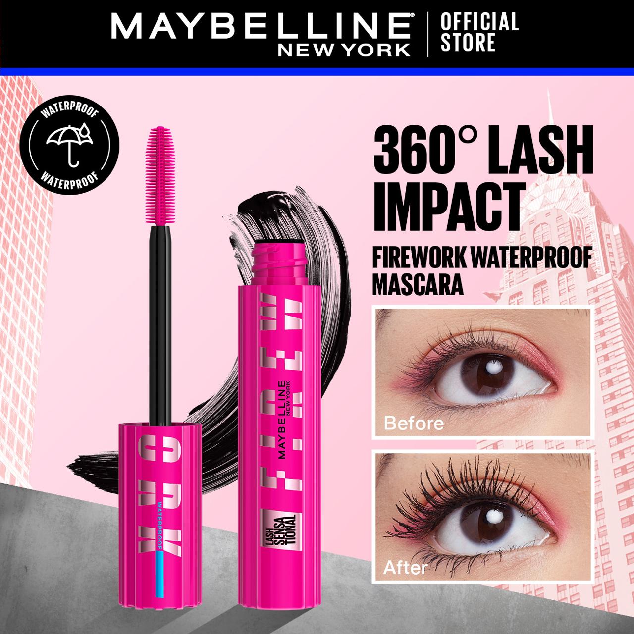 MAYBELLINE MASCARA LS FIREWORK VERY BLACK