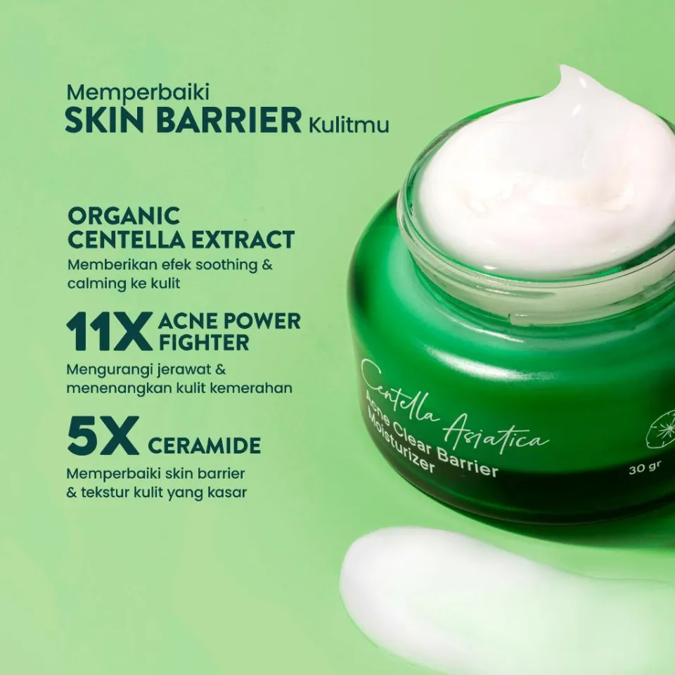 NPURE CENTELLA ASIA TICA ACNE CLEAR BARRIER MOISTURIZER 30GR