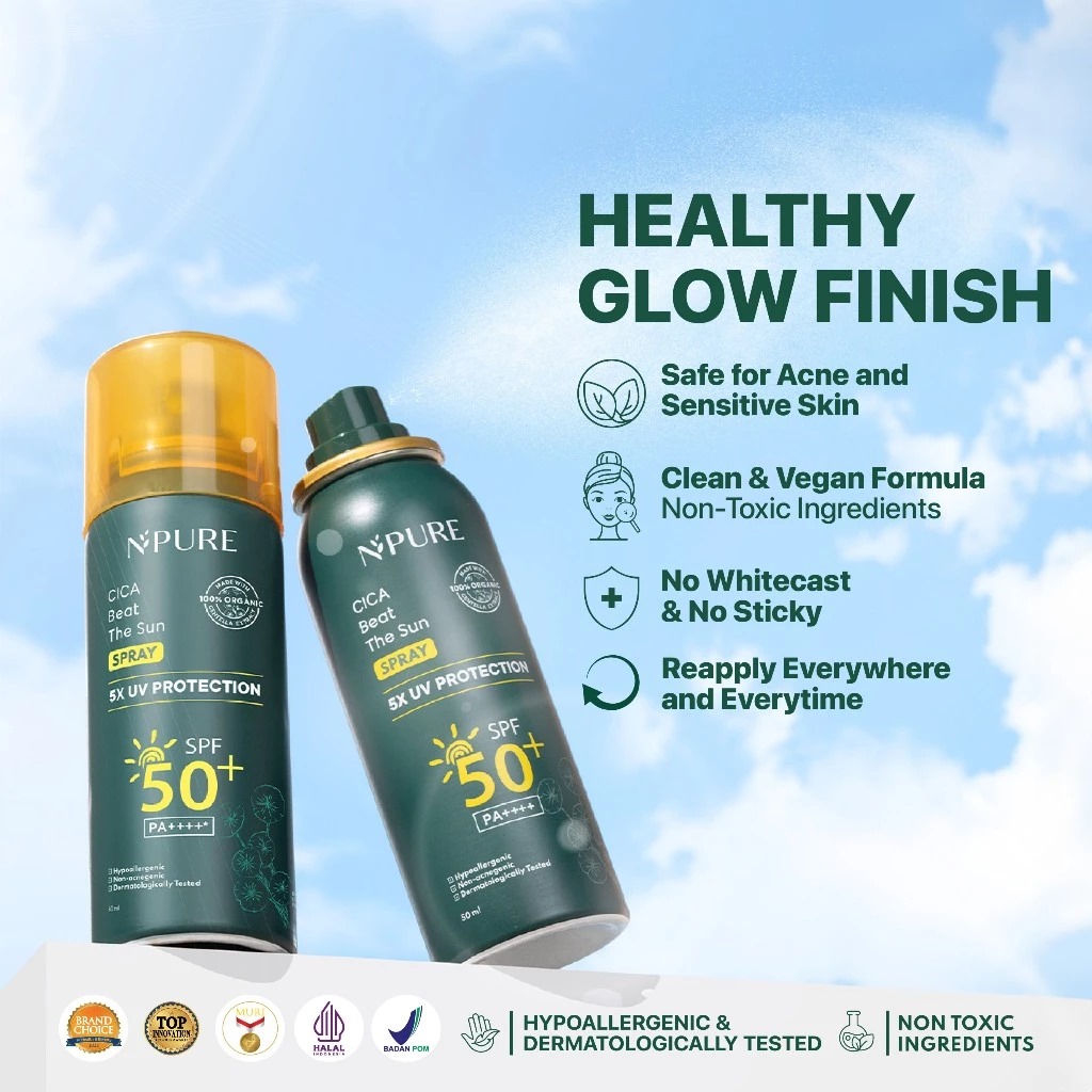 NPURE CICA BEAT THE SUN SPRAY SPF50+ 50ML