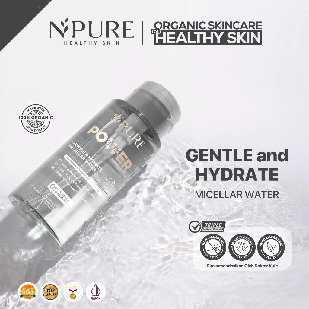 NPURE GENTLE & HYDRATE MICELLAR WATER 300ML