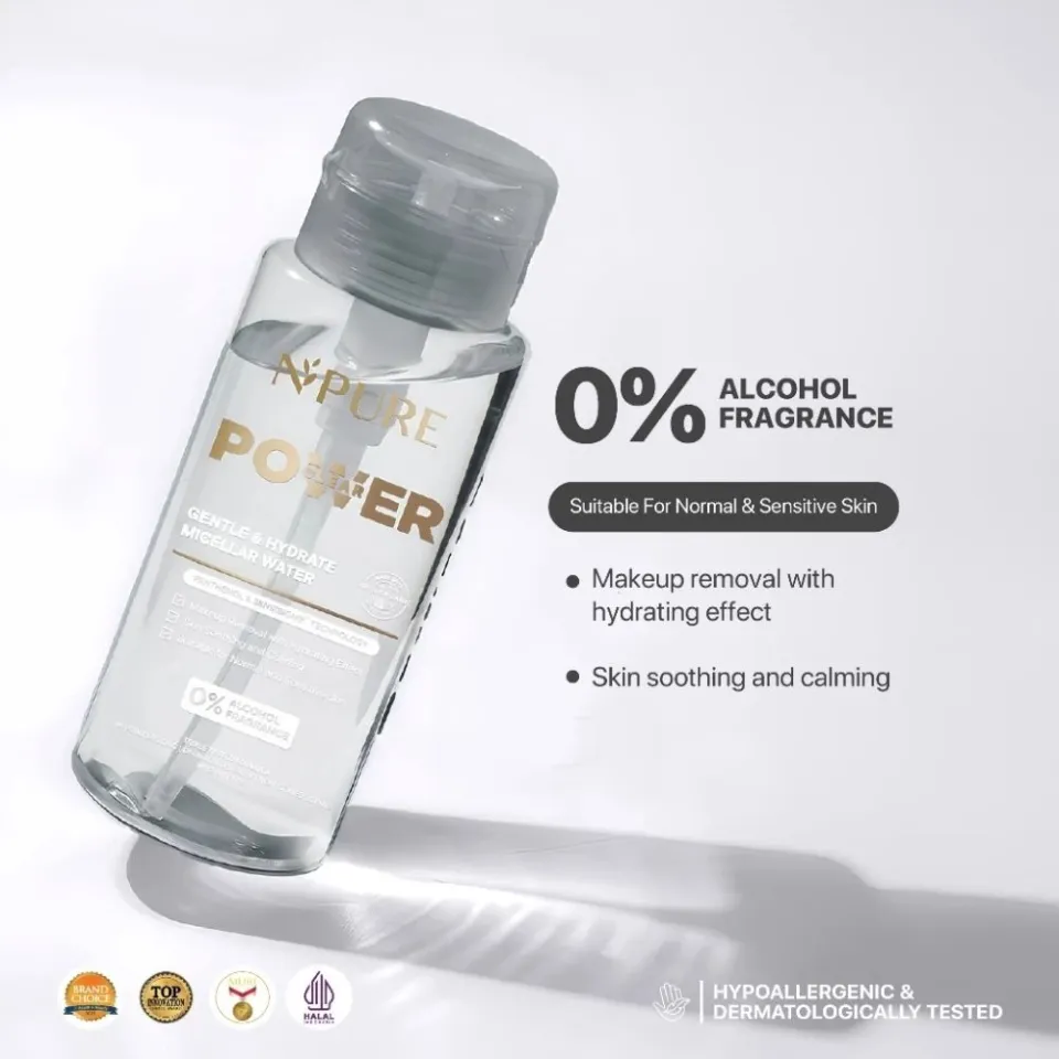 NPURE POWER GENTLE 7 HYDRATE MICELLAR WATER 100ML