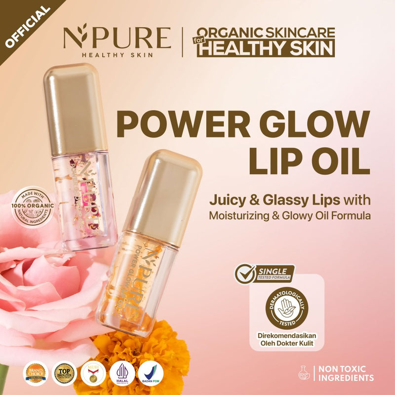 NPURE POWER GLOW LIP OIL MARIEGOLD