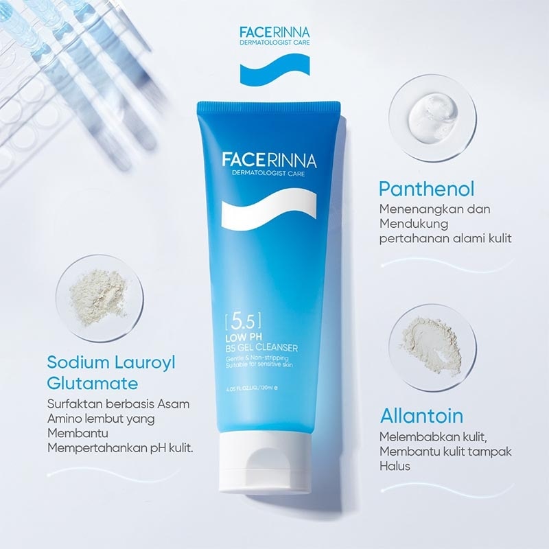 FACERINNA LOW PH B5 GEL CLEANSER 70ML