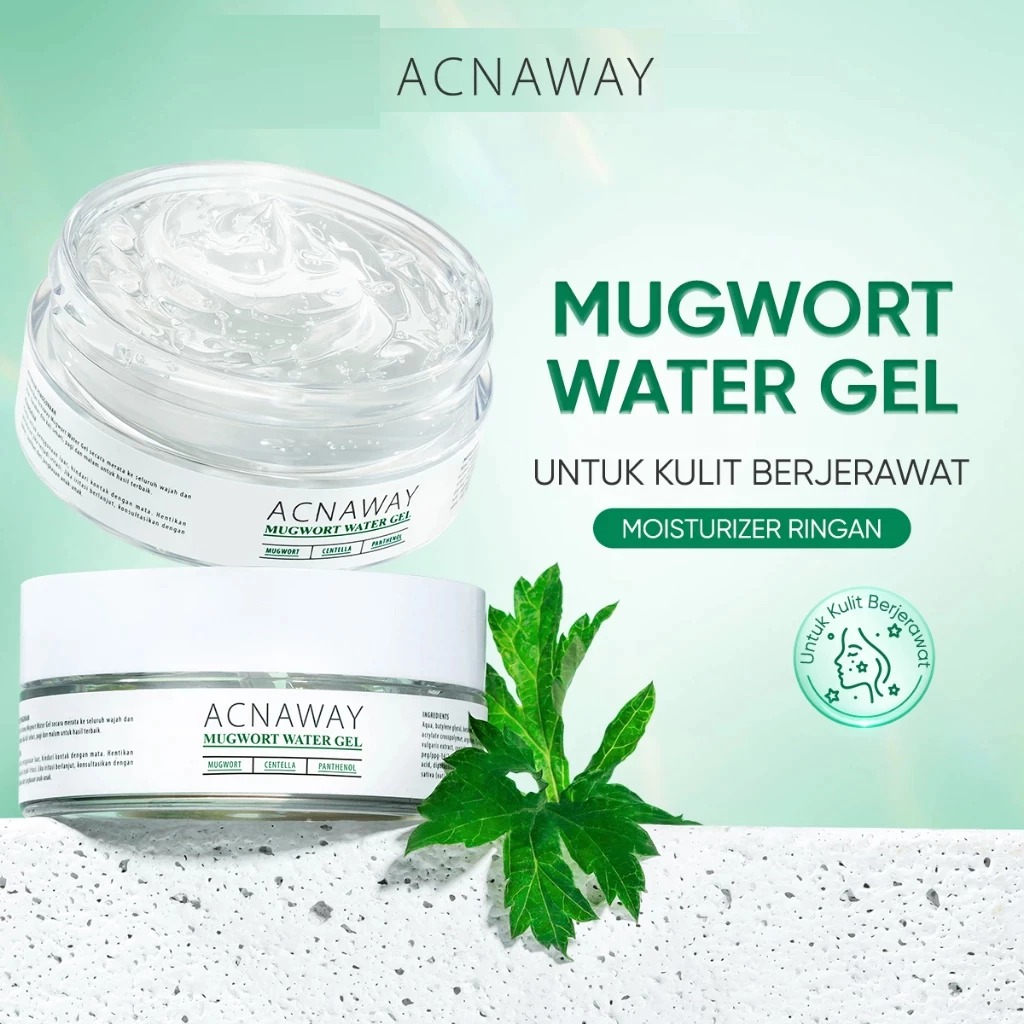 ACNAWAY MUGWORT WATER GEL 30GR (HIJAU)