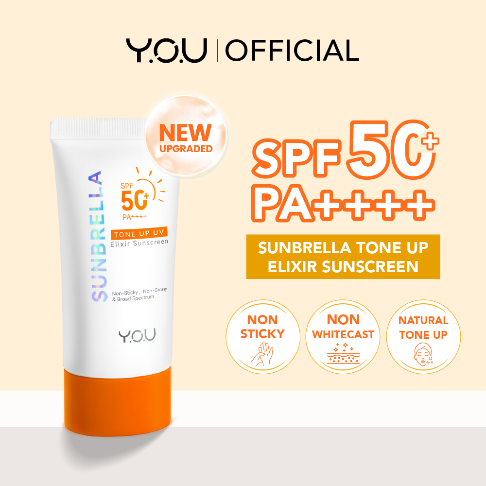 YOU SUNBRELLA TONE UP UV ELIXIR SUNSCREEN SPF50 40ML