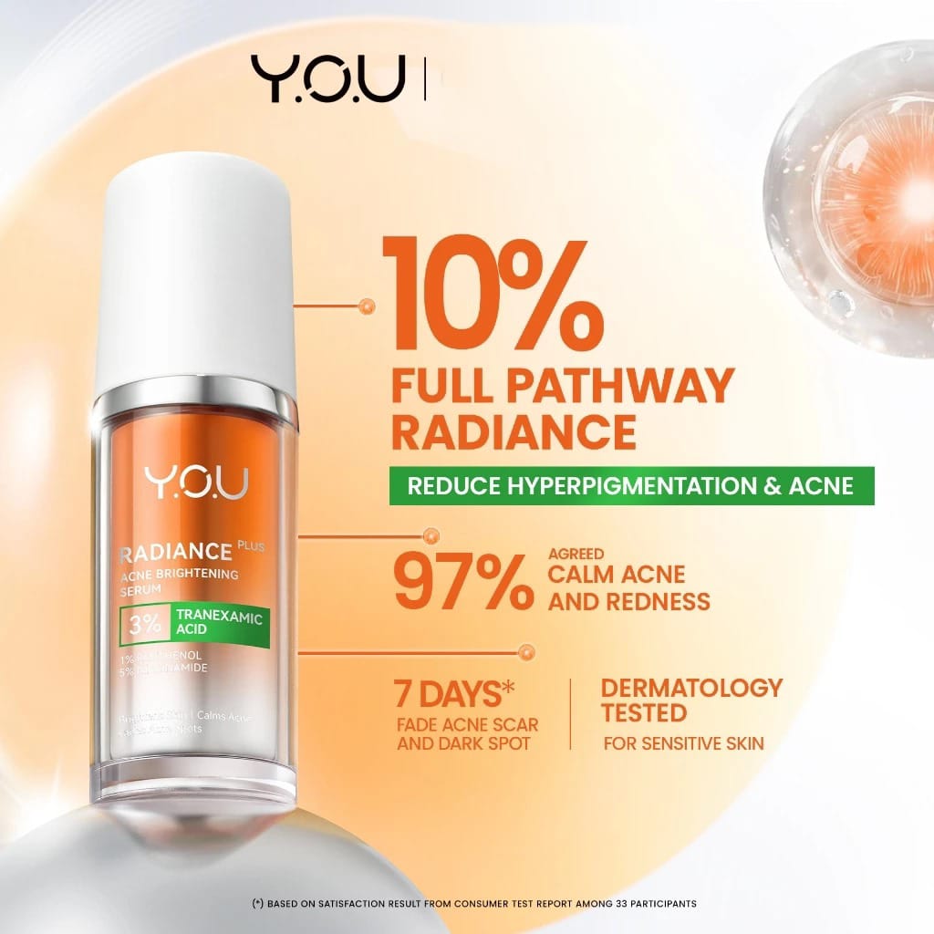 YOU RADIANCE SERUM 20ML ACNE BRIGHTENING 3%