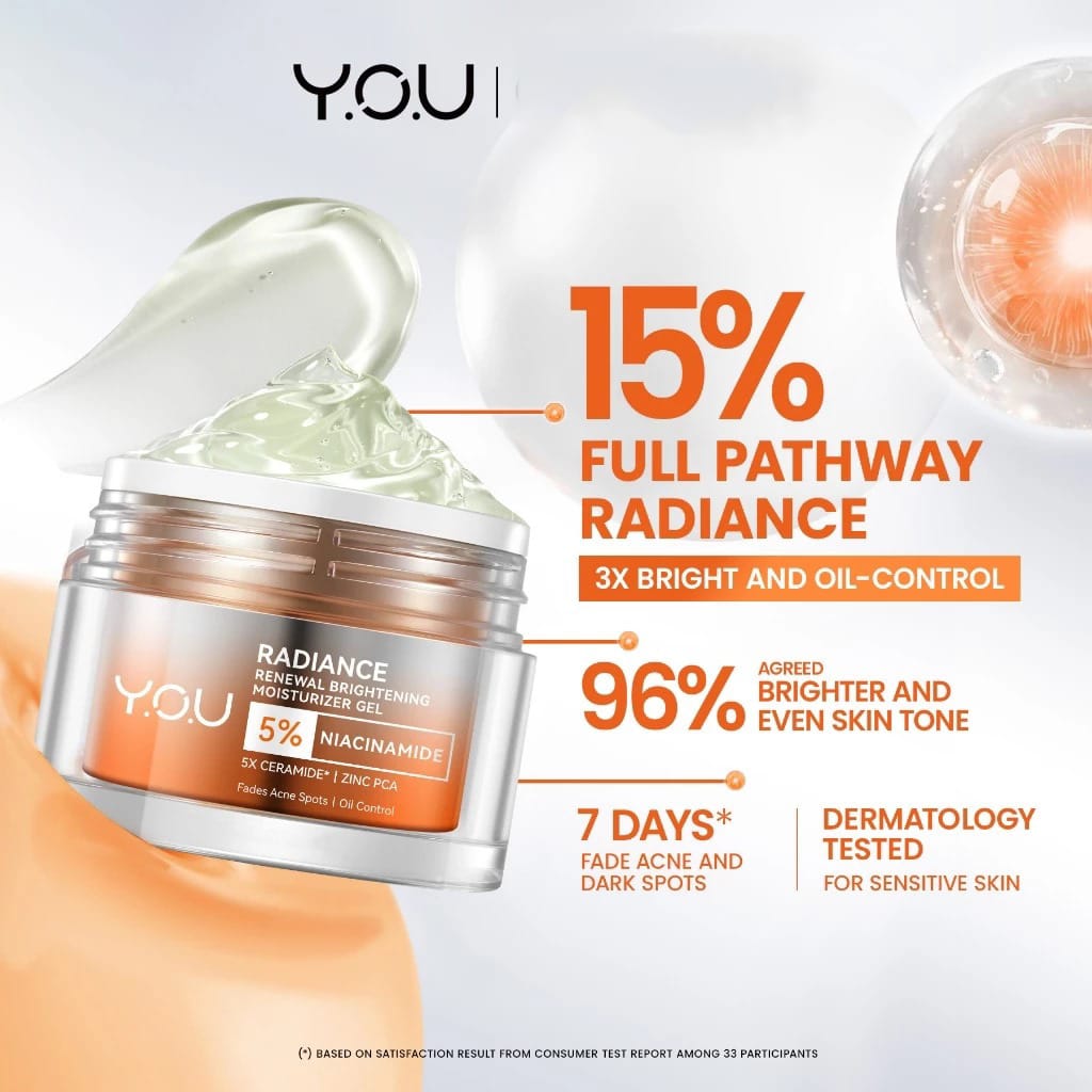 YOU RADIANCE RENEWAL BRIGHTENING MOISTURIZER 5% 30G