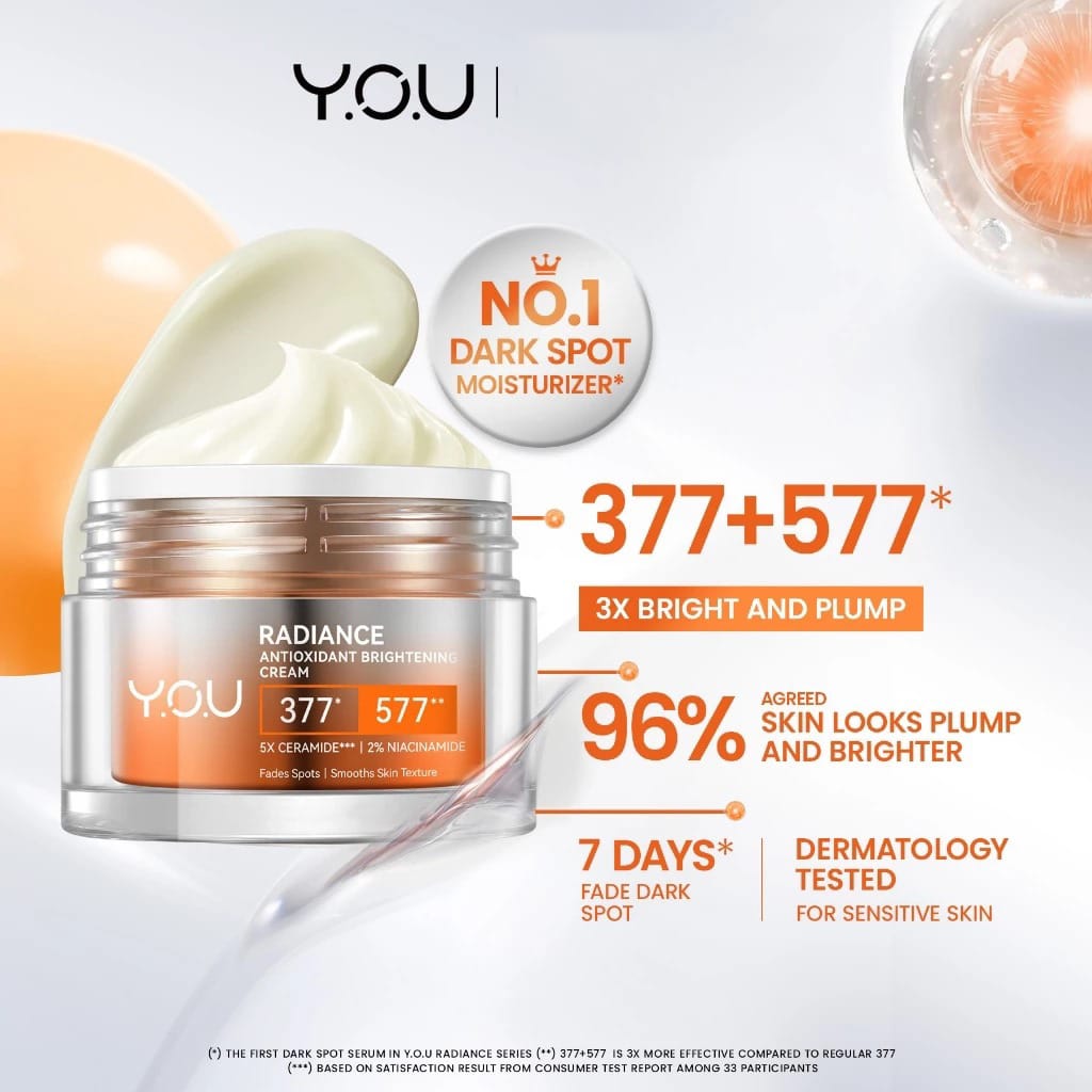 YOU RADIANCE ANTIOXIDANT BRIGHTENING CREAM 377 30G