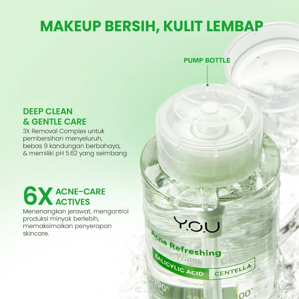 YOU MICELLAR WATER 300ML ACNE REFRESHING