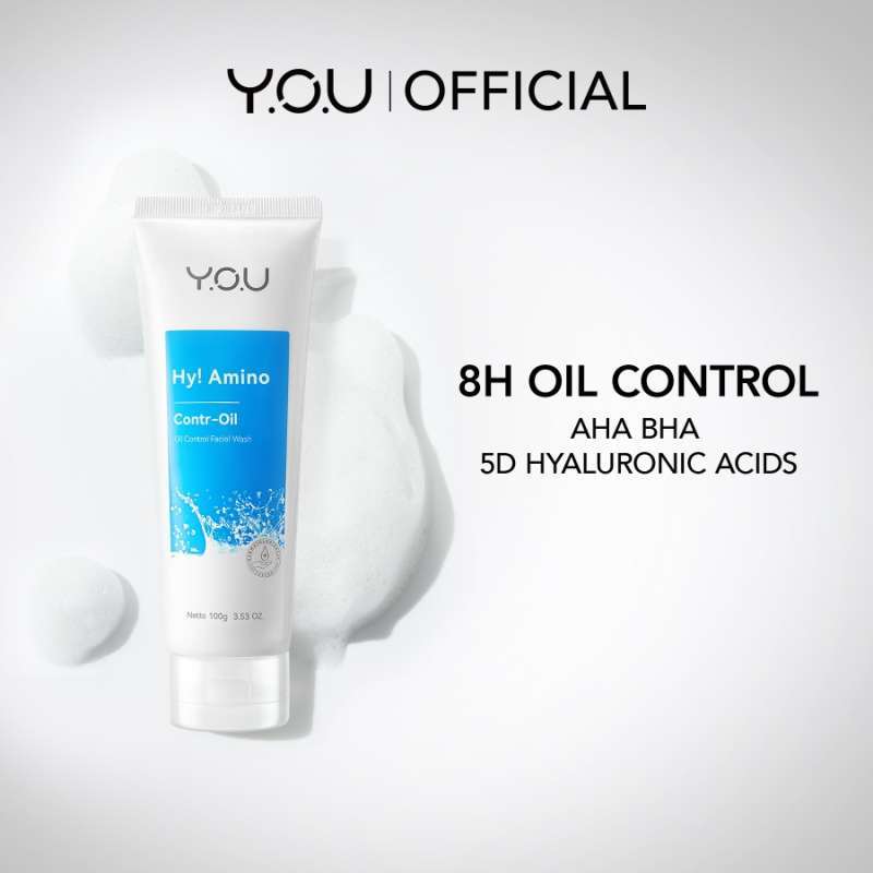 YOU FACIAL WASH 100G HY AMINO CONTR-OIL 100GR