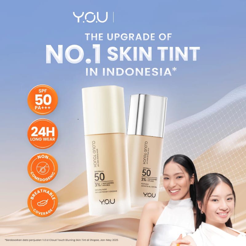 YOU CLOUD TOUCH 3% NIACINAMIDE BRIGHTENING SKIN TINT