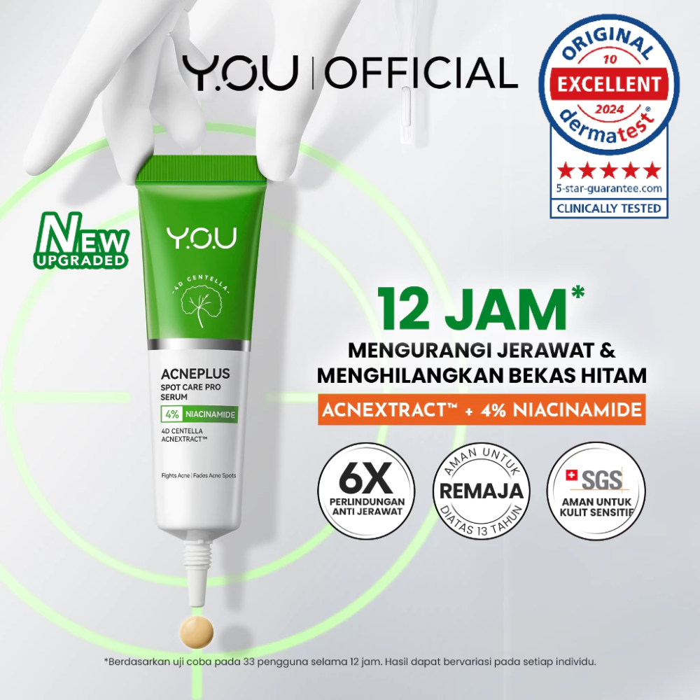 YOU ACNE PLUS 15G SPOT CARE PRO SERUM 4% NIACINAMIDE