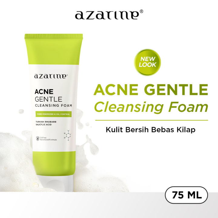 AZARINE ACNE GENTLE CLEANSING FOAM 75ML