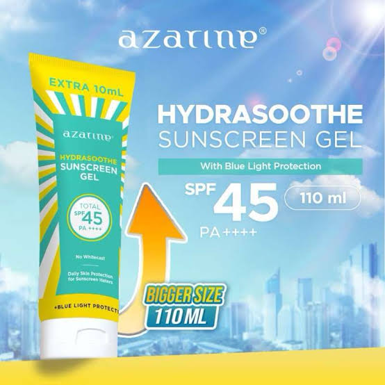 AZARINE HYDRADOOTHE SUNSCREEN GEL SPF 45 110ML