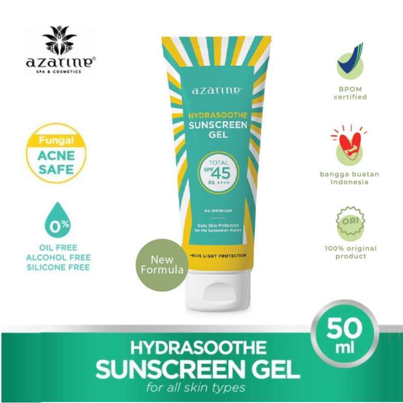AZARINE HYDRADOOTHE SUNSCREEN GEL SPF 45 50ML