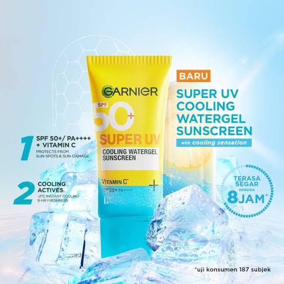 GARNIER SUPER UV COOLING GEL SPF50 30ML