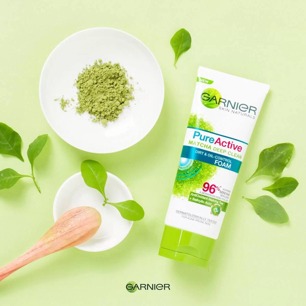 GARNIER PURE ACTIVE MATCHA FOAM 50ML
