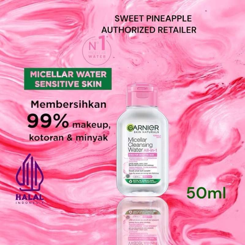GARNIER MICELLAR WATER 50M PINK